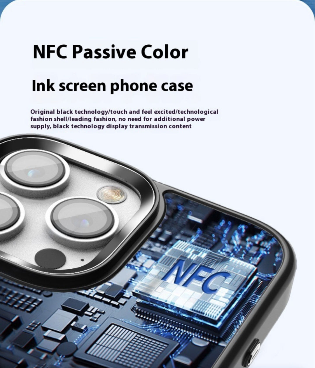 Smart E-Ink Iphone Case - Change Your Design Anytime