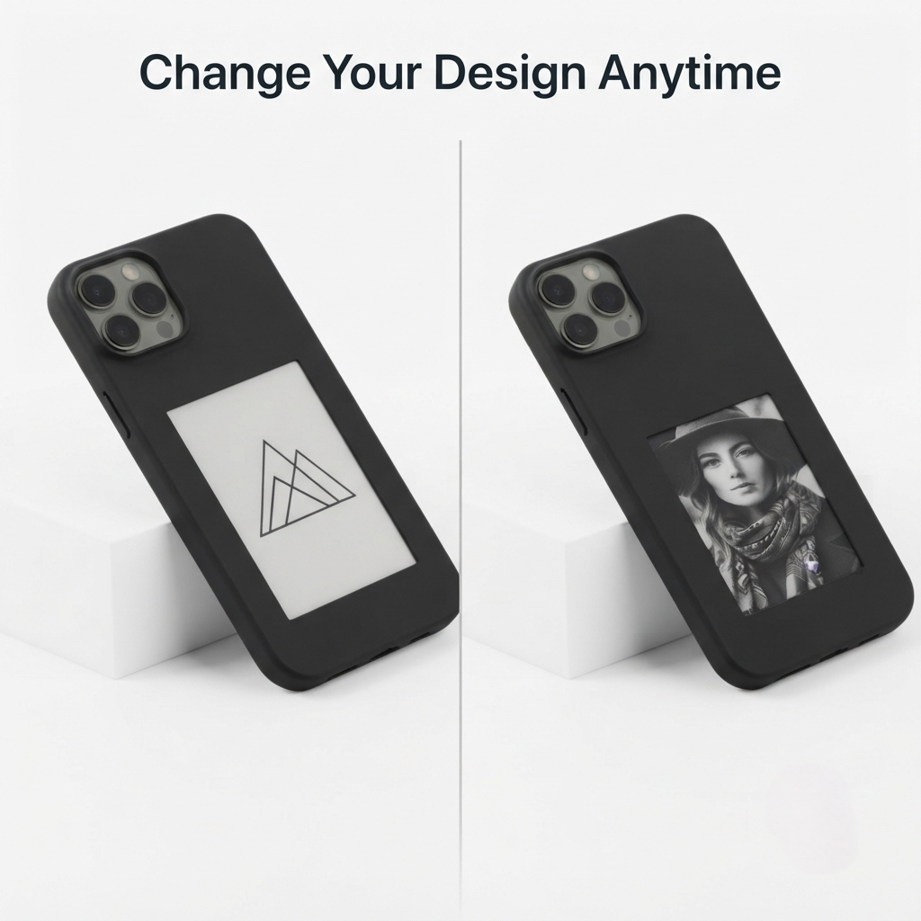 Smart E-Ink Iphone Case - Change Your Design Anytime