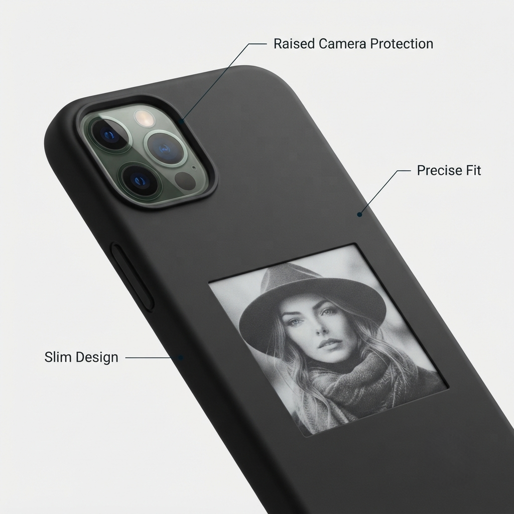Smart E-Ink Iphone Case - Change Your Design Anytime