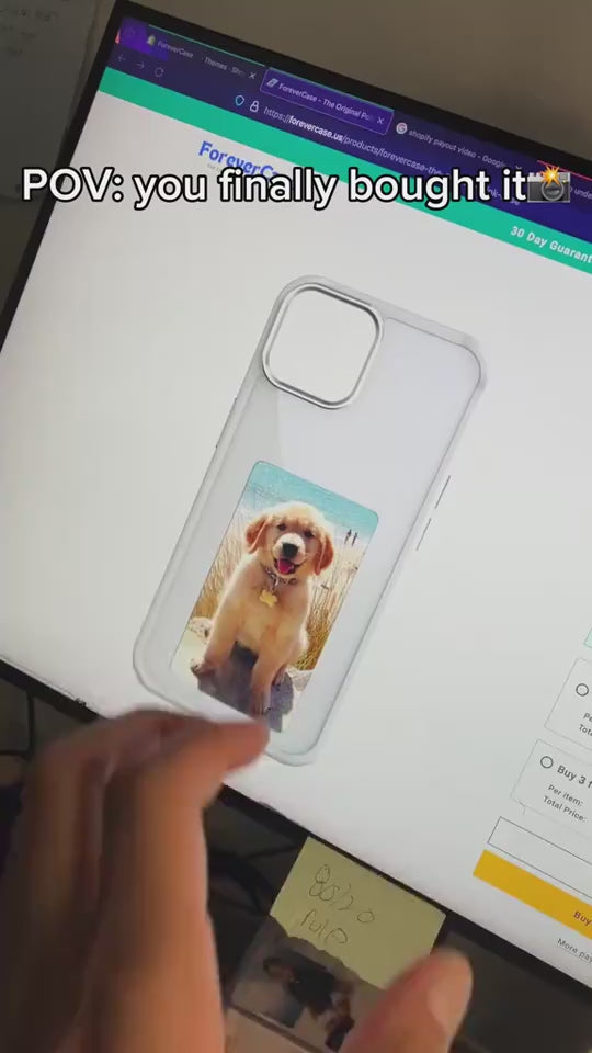 Smart E-Ink Iphone Case - Change Your Design Anytime