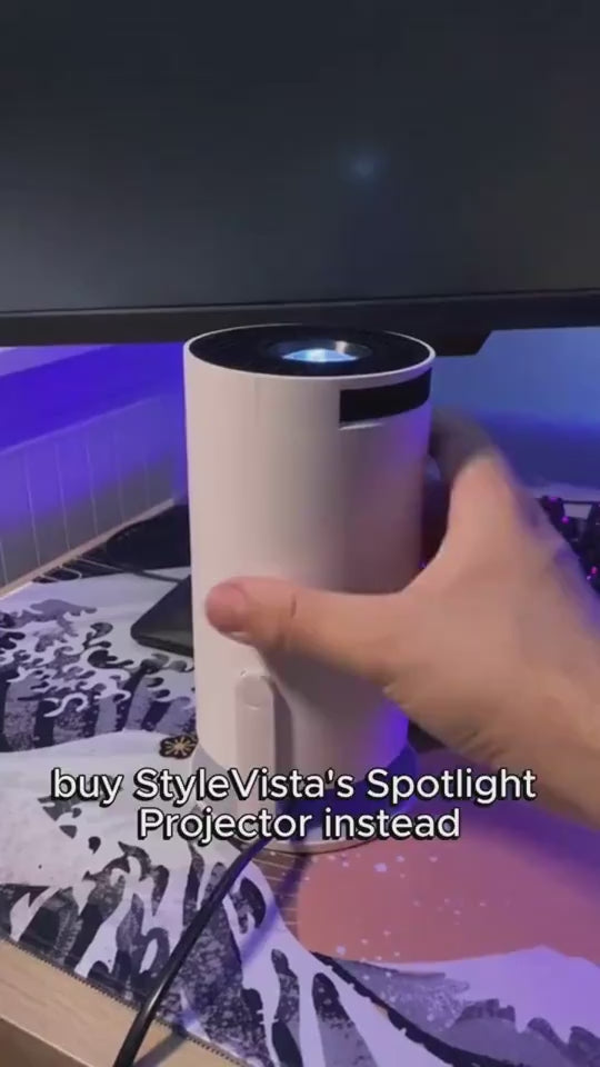 Mini portable project - Full HD Smart Home Theater for Movies & Gaming