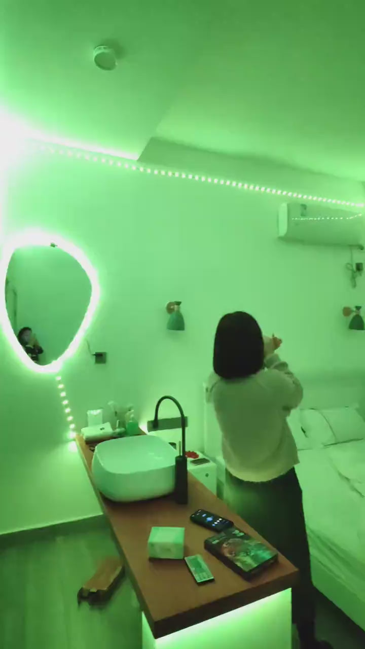 Smart RGB LED Strip Lights - Music SYNC & App Control