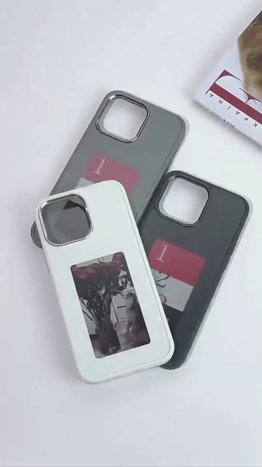 Smart E-Ink Iphone Case - Change Your Design Anytime