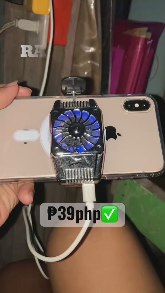 Mobile Phone Radiator M3 Cooling Small Fan Usb Rechargeable