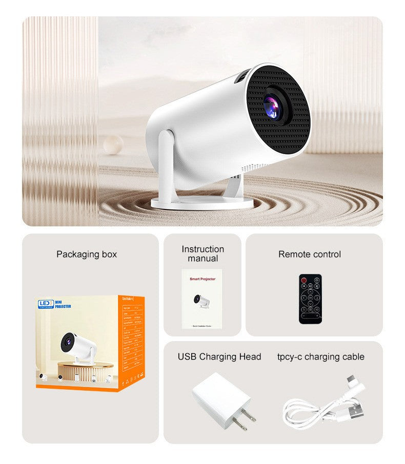Mini portable project - Full HD Smart Home Theater for Movies & Gaming